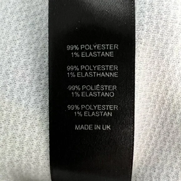 Asos Curve Womens A Line Dress Multicolor Floral Stretch Short Sleeve UK 14 - Picture 10 of 11